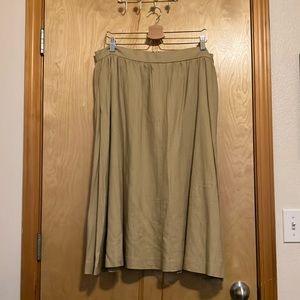 J. Crew Linen Skirt (NWOT)